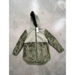 Ugg Makayla Nylon Olive Sherpa Jacket